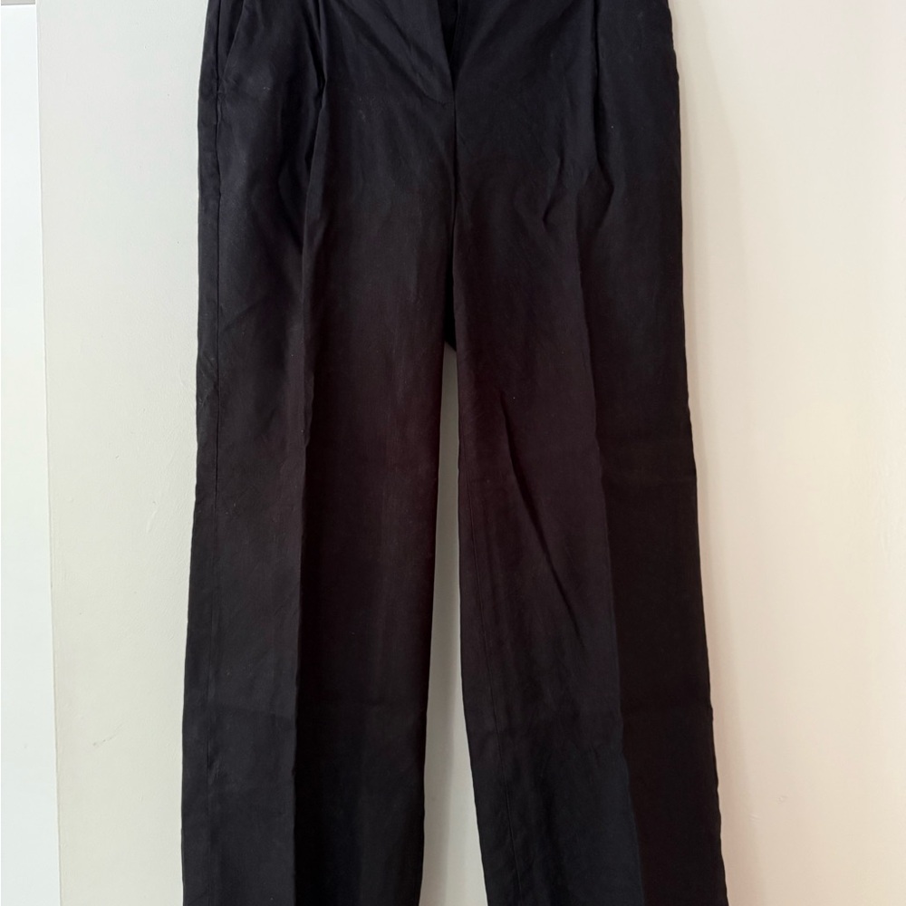 J.Crew factory, - Women’s Black Linen Pants -